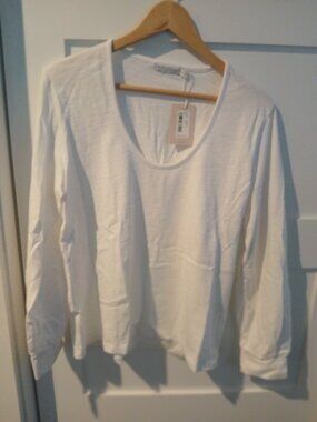 Peter Millar white cotton womens shirt  L